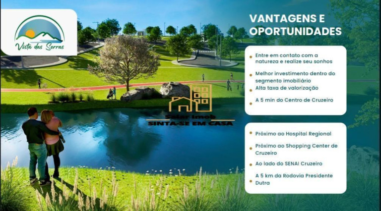 Imagem Terreno à Venda, em Vila Pontilhão - Cruzeiro Imagem Terreno à Venda, em Vila Pontilhão - Cruzeiro