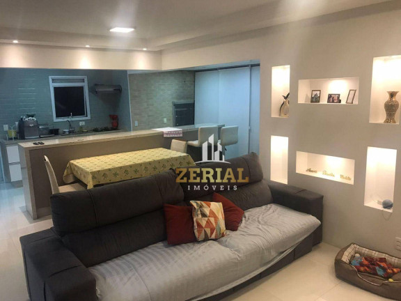 Apartamento com 3 Quartos à Venda, 115 m² em Jardim - Santo André