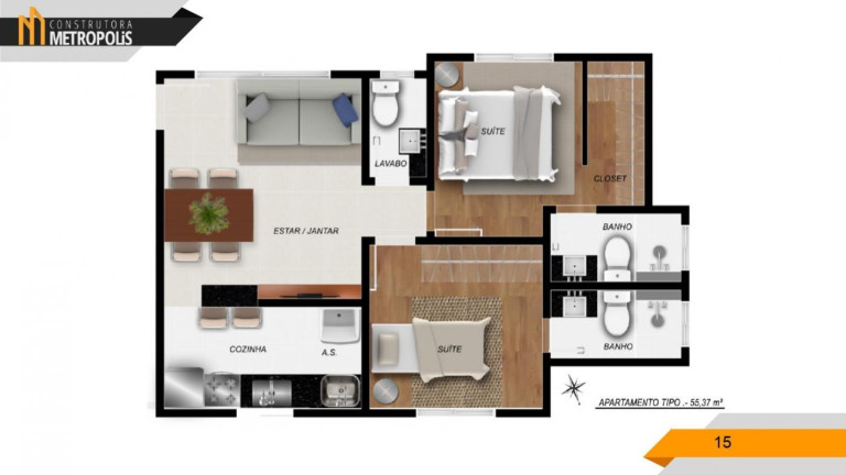 Imagem Apartamento com 2 Quartos à Venda, 62 m² em Santa Efigênia - Belo Horizonte