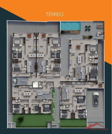 Imagem Apartamento com 3 Quartos à Venda, 143 m² em Praia Grande - Penha Imagem Apartamento com 3 Quartos à Venda, 143 m² em Praia Grande - Penha
