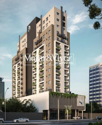 Imagem Imóvel com 1 Quarto à Venda, 23 m² em água Verde - Curitiba