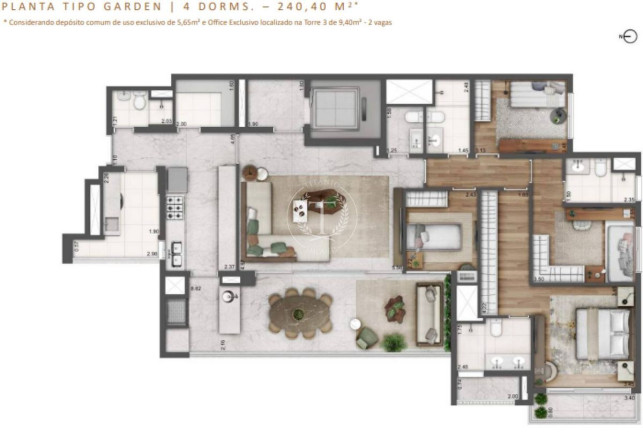 Imagem Apartamento com 4 Quartos à Venda, 237 m² em Alto Da Lapa - São Paulo