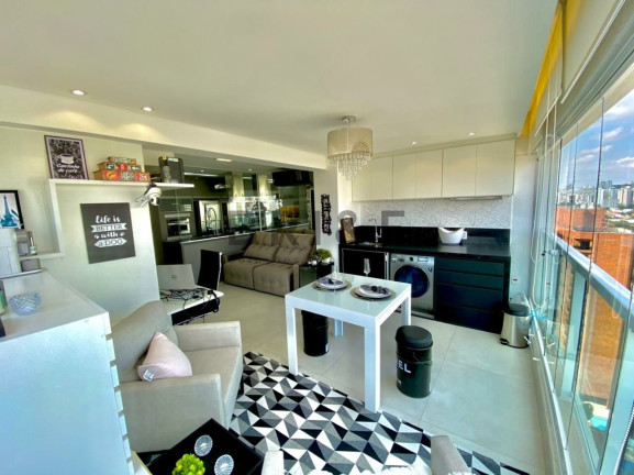 Imagem Apartamento com 1 Quarto à Venda, 58 m² em Brooklin - São Paulo Imagem Apartamento com 1 Quarto à Venda, 58 m² em Brooklin - São Paulo