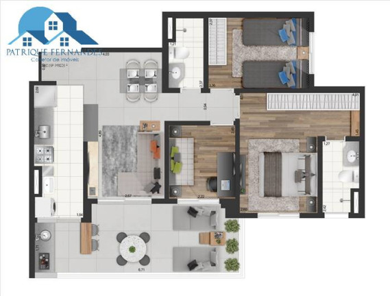 Imagem Apartamento com 2 Quartos à Venda, 55 m² em Penha De França - São Paulo Imagem Apartamento com 2 Quartos à Venda, 55 m² em Penha De França - São Paulo