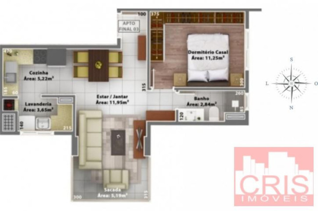 Imagem Apartamento com 2 Quartos à Venda, 117 m² em Cidade Alta - Bento Gonçalves Imagem Apartamento com 2 Quartos à Venda, 117 m² em Cidade Alta - Bento Gonçalves