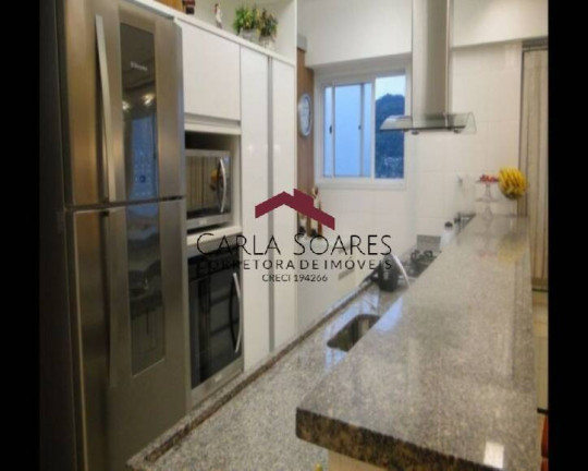 Imagem Apartamento com 4 Quartos à Venda, 124 m² em Jardim Três Marias - Guarujá
