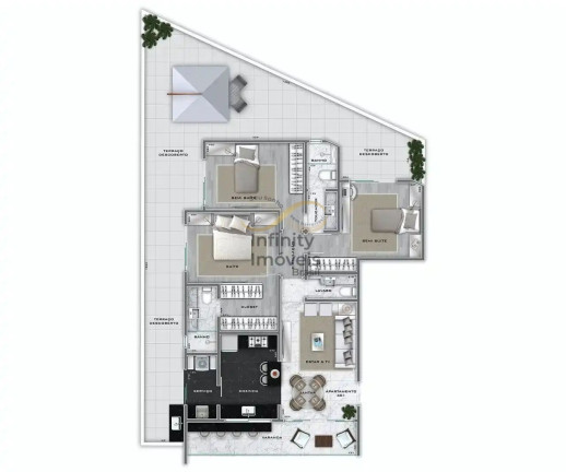 Imagem Apartamento com 3 Quartos à Venda, 120 m² em Lourdes - Belo Horizonte Imagem Apartamento com 3 Quartos à Venda, 120 m² em Lourdes - Belo Horizonte