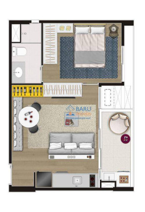 Imagem Apartamento com 1 Quarto à Venda, 36 m² em Sumaré - São Paulo Imagem Apartamento com 1 Quarto à Venda, 36 m² em Sumaré - São Paulo