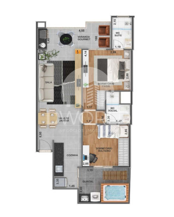 Imagem Imóvel com 2 Quartos à Venda, 69 m² em Nova Petrópolis - São Bernardo Do Campo Imagem Imóvel com 2 Quartos à Venda, 69 m² em Nova Petrópolis - São Bernardo Do Campo