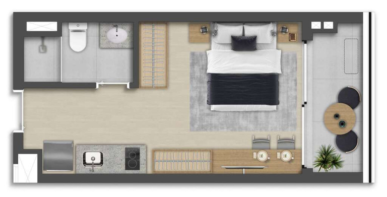 Imagem Apartamento com 1 Quarto à Venda, 51 m² em Bela Vista - São Paulo Imagem Apartamento com 1 Quarto à Venda, 51 m² em Bela Vista - São Paulo