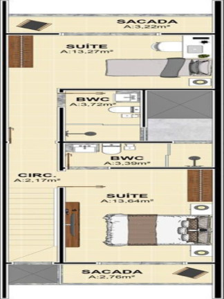 Imagem Sobrado com 3 Quartos à Venda, 120 m² em Areias - São José Imagem Sobrado com 3 Quartos à Venda, 120 m² em Areias - São José