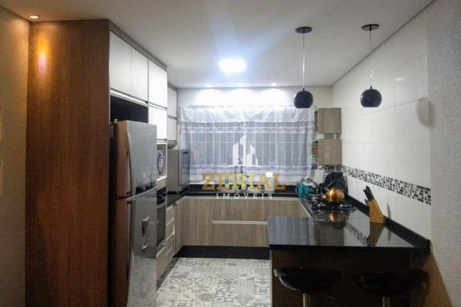 Imagem Sobrado com 3 Quartos à Venda, 106 m² em Santa Maria - Santo André