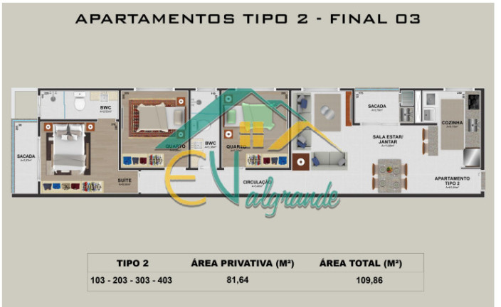 Imagem Cobertura com 3 Quartos à Venda, 189 m² em Centro - Pinhais Imagem Cobertura com 3 Quartos à Venda, 189 m² em Centro - Pinhais