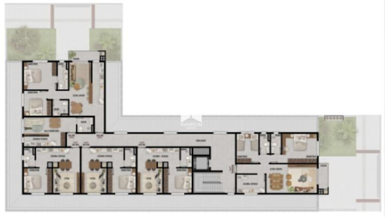 Imagem Apartamento com 1 Quarto à Venda, 38 m² em Camobi - Santa Maria