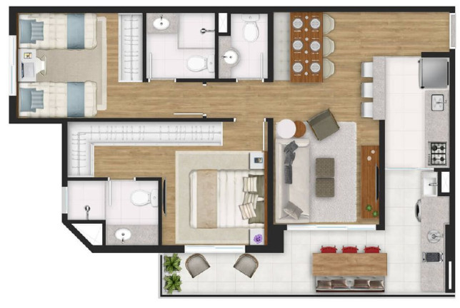 Imagem Apartamento com 2 Quartos à Venda, 69 m² em Santana - São Paulo
