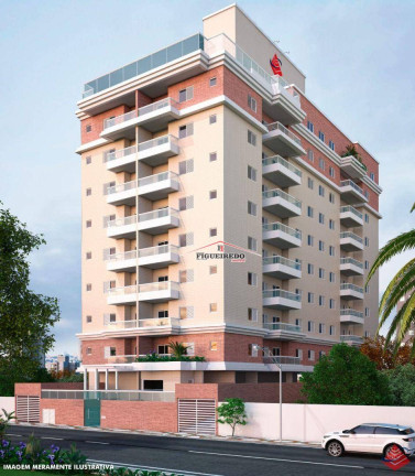 Apartamento com 2 Quartos à Venda, 54 m² em Guilhermina - Praia Grande