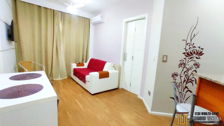 Imagem Flat com 1 Quarto para Alugar ou Temporada, 38 m² em Riviera - Bertioga