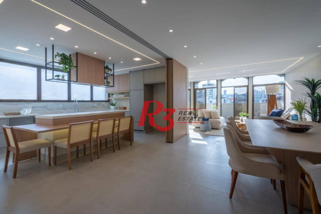Imagem Apartamento com 4 Quartos à Venda, 270 m² em Boqueirão - Santos