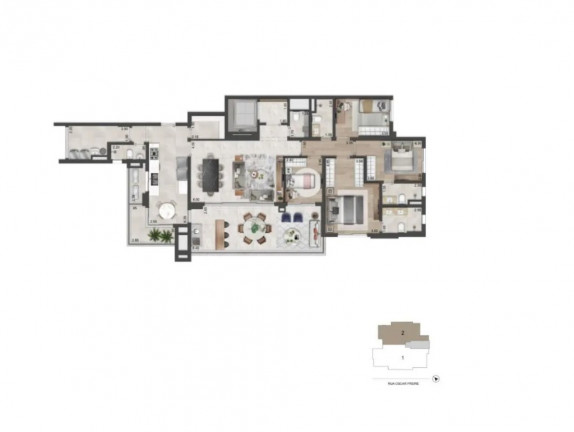Imagem Apartamento com 3 Quartos à Venda, 17.400 m² em Pinheiros - São Paulo Imagem Apartamento com 3 Quartos à Venda, 17.400 m² em Pinheiros - São Paulo