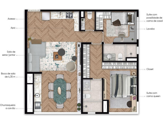 Imagem Apartamento com 1 Quarto à Venda, 48 m² em Vila Clementino - São Paulo