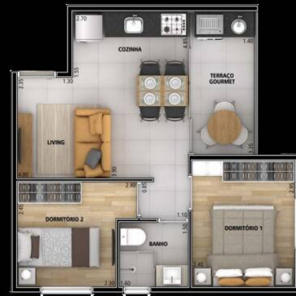 Imagem Apartamento com 100 Quartos à Venda, 1 m² em Carandiru - São Paulo Imagem Apartamento com 100 Quartos à Venda, 1 m² em Carandiru - São Paulo