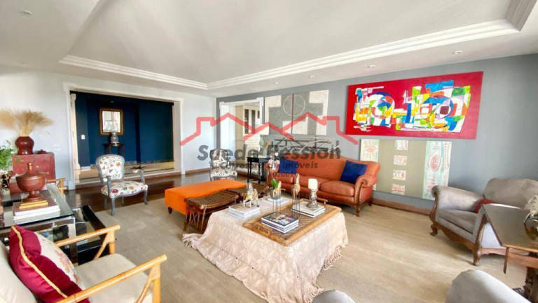 Imagem Apartamento com 4 Quartos para Alugar, 320 m² em Jardim Marajoara - São Paulo