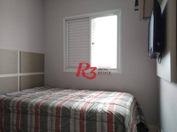 Imagem Apartamento com 3 Quartos para Alugar, 80 m² em Gonzaga - Santos