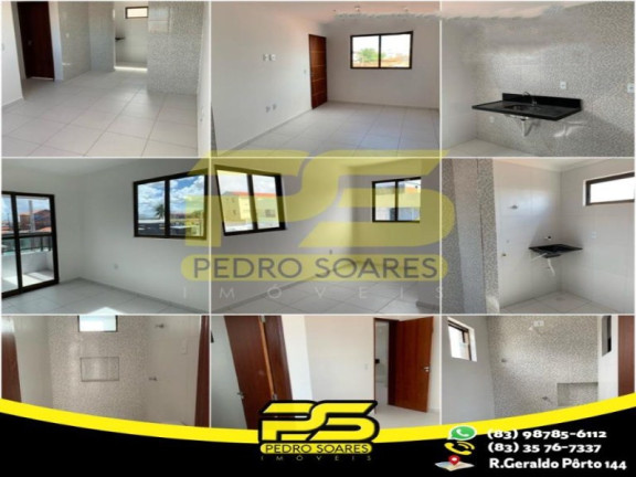 Apartamento com 2 Quartos à Venda, 53 m² em Mangabeira - João Pessoa