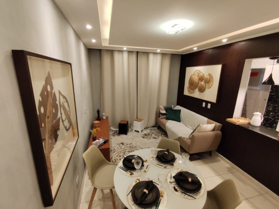 Imagem Apartamento com 2 Quartos à Venda, 70 m² em Parque São Vicente - São Vicente Imagem Apartamento com 2 Quartos à Venda, 70 m² em Parque São Vicente - São Vicente