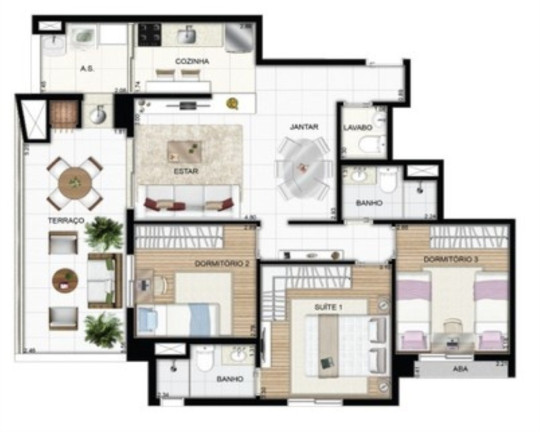 Imagem Apartamento com 3 Quartos à Venda, 88 m² em Tatuapé - São Paulo