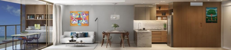 Imagem Apartamento com 1 Quarto à Venda, 89 m² em Tambaú - João Pessoa