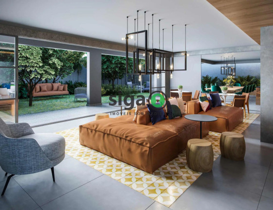 Imagem Apartamento com 1 Quarto à Venda, 32 m² em Brooklin - São Paulo