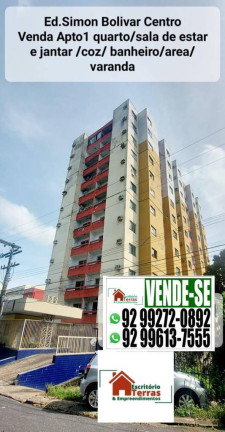Imagem Apartamento com 1 Quarto à Venda, 40 m² em Manaus Imagem Apartamento com 1 Quarto à Venda, 40 m² em Manaus