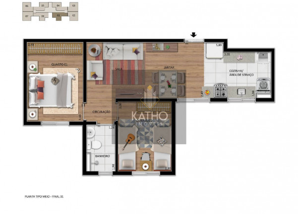 Imagem Apartamento com 2 Quartos à Venda, 43 m² em Milionários (barreiro) - Belo Horizonte Imagem Apartamento com 2 Quartos à Venda, 43 m² em Milionários (barreiro) - Belo Horizonte