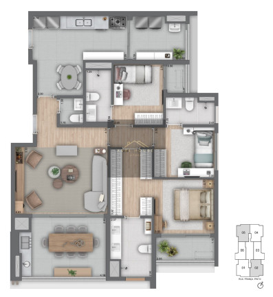 Imagem Imóvel com 3 Quartos à Venda, 93 m² em Vila Mariana - São Paulo
