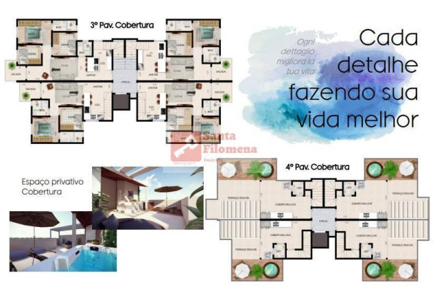 Apartamento com 3 Quartos à Venda, 121 m² em Vila Curuçá - Santo André