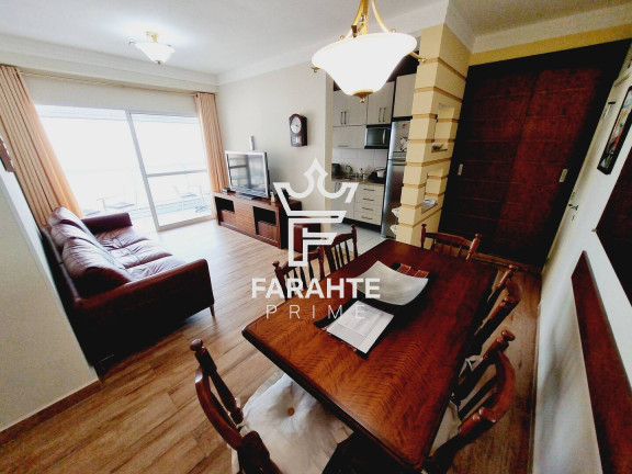 Imagem Apartamento com 3 Quartos para Alugar, 115 m² em José Menino - Santos