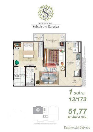 Imagem Apartamento com 1 Quarto à Venda, 52 m² em Aviação - Praia Grande Imagem Apartamento com 1 Quarto à Venda, 52 m² em Aviação - Praia Grande