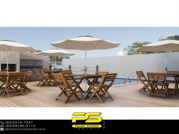 Imagem Apartamento com 2 Quartos à Venda, 57 m² em Jardim Cidade Universitária - João Pessoa