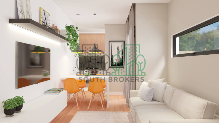 Apartamento com 2 Quartos à Venda, 34 m² em Boa Vista - Curitiba