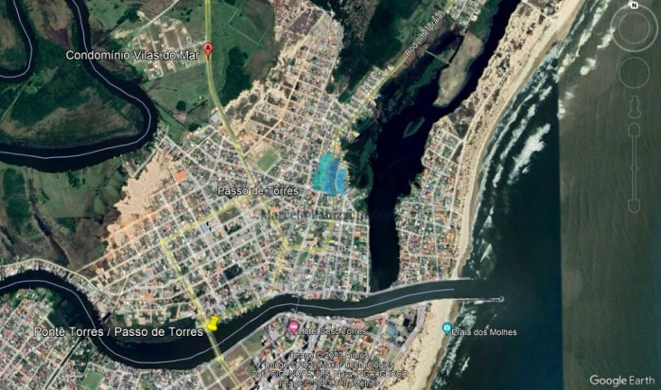 Imagem Terreno à Venda, 417 m² em Centro - Passo De Torres Imagem Terreno à Venda, 417 m² em Centro - Passo De Torres