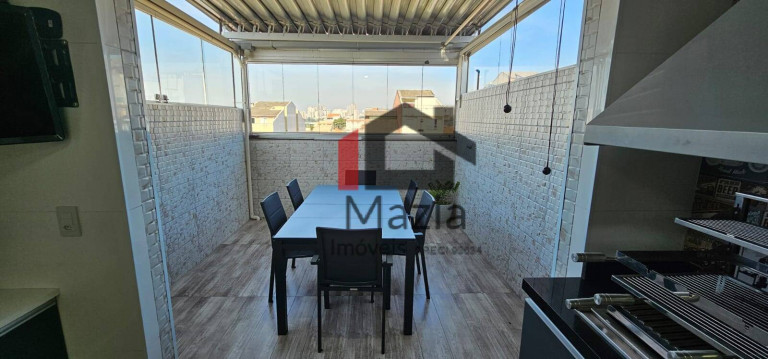 Imagem Cobertura com 2 Quartos à Venda, 107 m² em Vila Metalúrgica - Santo André