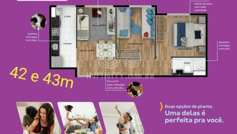 Imagem Apartamento com 2 Quartos à Venda, 42 m² em Penha - São Paulo
