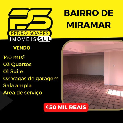 Imagem Apartamento com 3 Quartos à Venda, 140 m² em Miramar - João Pessoa Imagem Apartamento com 3 Quartos à Venda, 140 m² em Miramar - João Pessoa