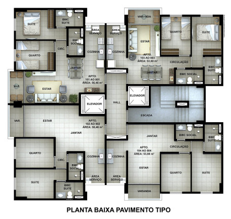 Imagem Apartamento com 2 Quartos à Venda, 57 m² em Candeias - Jaboatão Dos Guararapes