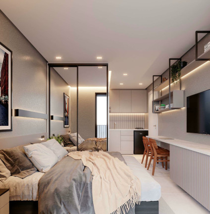 Imagem Apartamento com 1 Quarto à Venda, 45 m² em Centro Cívico - Curitiba Imagem Apartamento com 1 Quarto à Venda, 45 m² em Centro Cívico - Curitiba