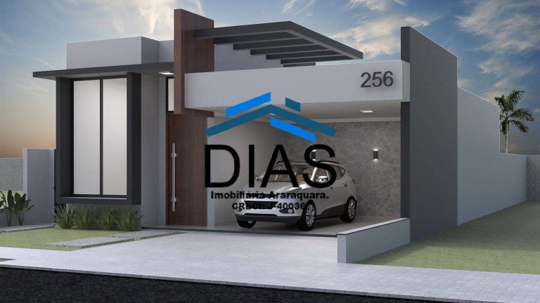 Imagem Casa com 3 Quartos à Venda, 156 m² em Residencial Volpi - Araraquara