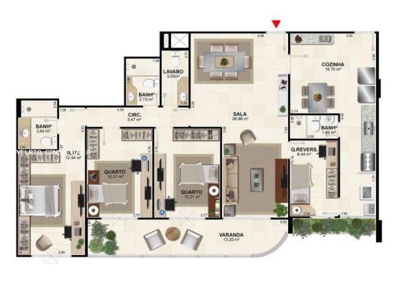 Imagem Apartamento com 3 Quartos à Venda, 126 m² em Rio De Janeiro Imagem Apartamento com 3 Quartos à Venda, 126 m² em Rio De Janeiro
