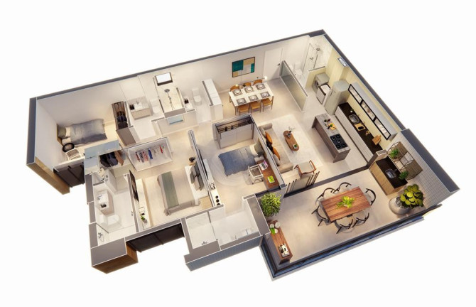 Imagem Apartamento com 3 Quartos à Venda, 110 m² em Cocó - Fortaleza