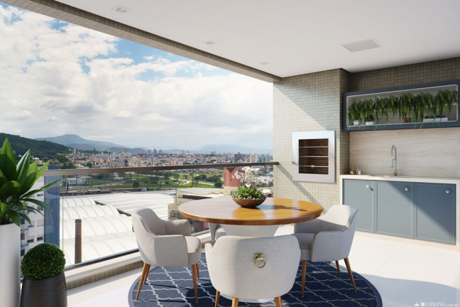 Imagem Apartamento com 3 Quartos à Venda, 128 m² em Kobrasol - São José Imagem Apartamento com 3 Quartos à Venda, 128 m² em Kobrasol - São José
